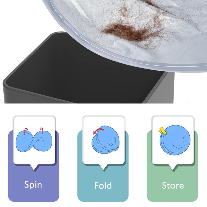 Sáng Tạo DIY Tạp Dề Cắt Tóc Áo Choàng Tóc Salon Tóc Nhà Tạo Mẫu Ô Mũi Cắt Áo Choàng Che Ô Cắt Tóc Dụng Cụ