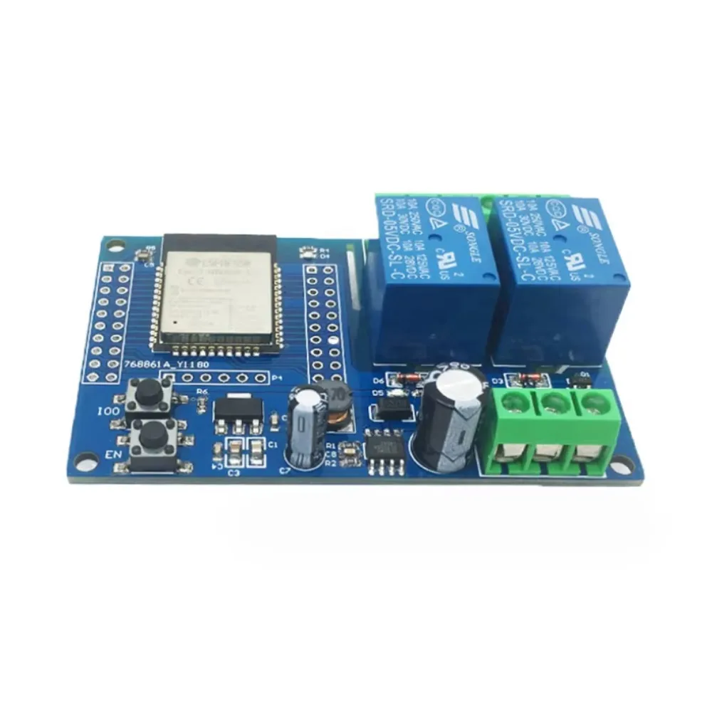 5 قطعة/الوحدة DC5-60V إمدادات الطاقة المزدوج واي فاي وحدة التتابع ESP32 WROOM مجلس التنمية 2 التطوير الثانوي ESP32-2R-D5 #5