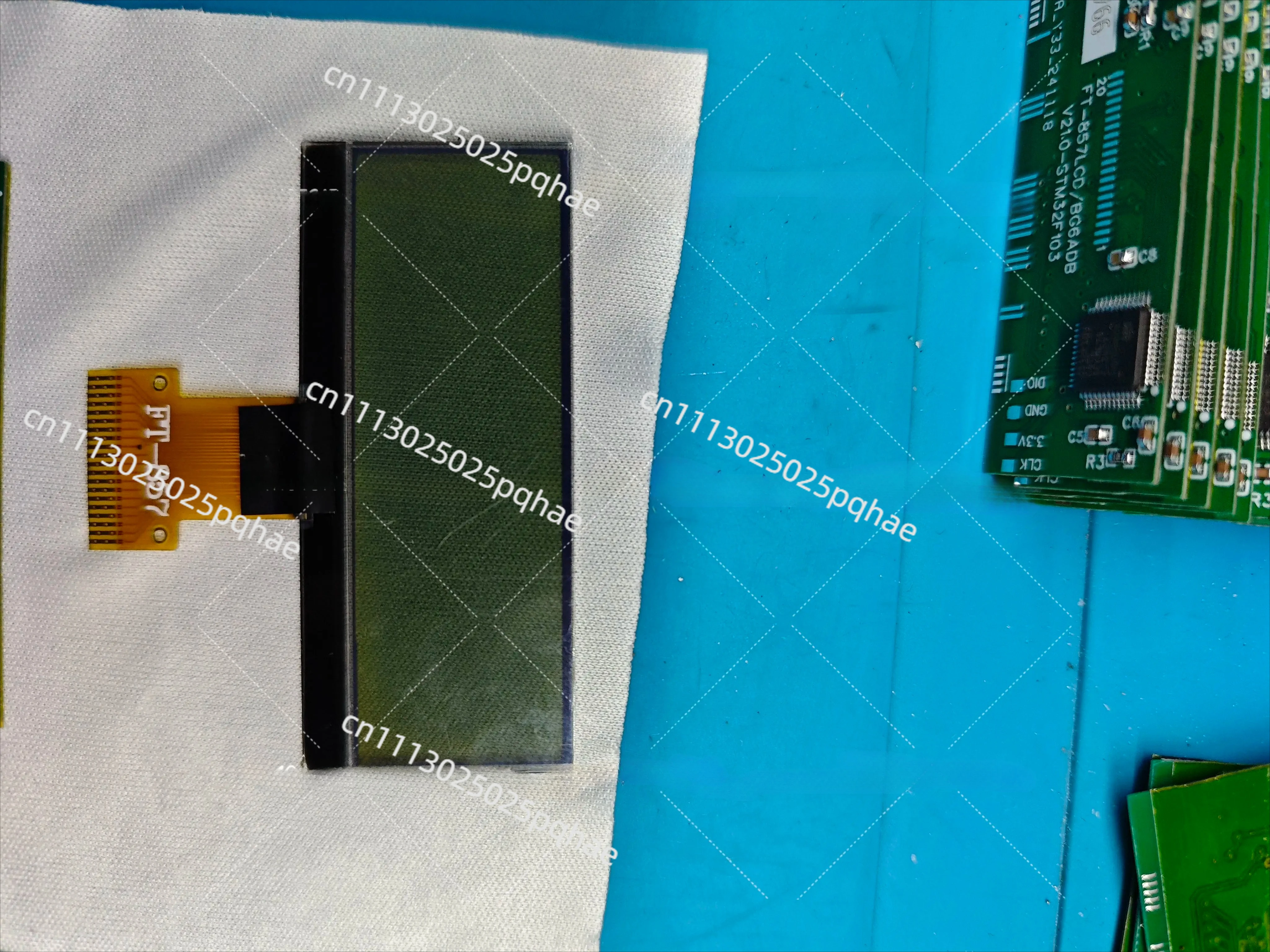 LCD Display Screen Replacement for YAESU FT-857 FT-857D, Full Display Panel Custom Open Mold