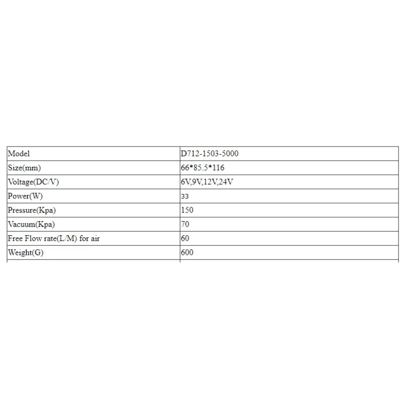 Best Performance Wholesale 60L/M High Flow Rate Diaphragm Pump 150Kpa Automotive Air Pressure Compressor