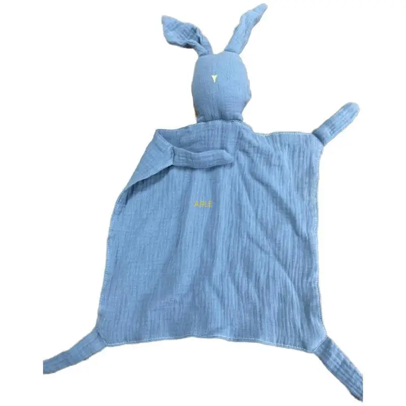 

Baby Security Blanket Soothing Appease Towel Soft Animal Rabbit for Doll Teething Bib Infants Comfort Sleeping Nursing T