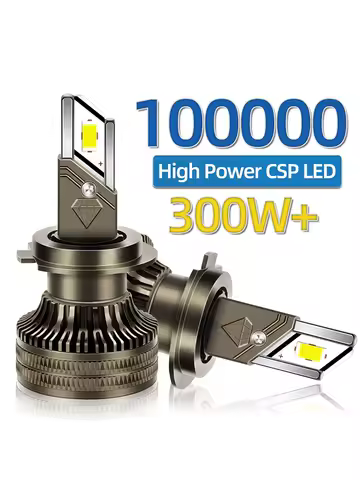 LSlight 6000K HB3 HB4 9005 9006 H1 H7 H4 H11 H9 H8 Canbus Bulb Led Lamp CSP 7035 High Power Car Headlights Fog Light 300W 100000