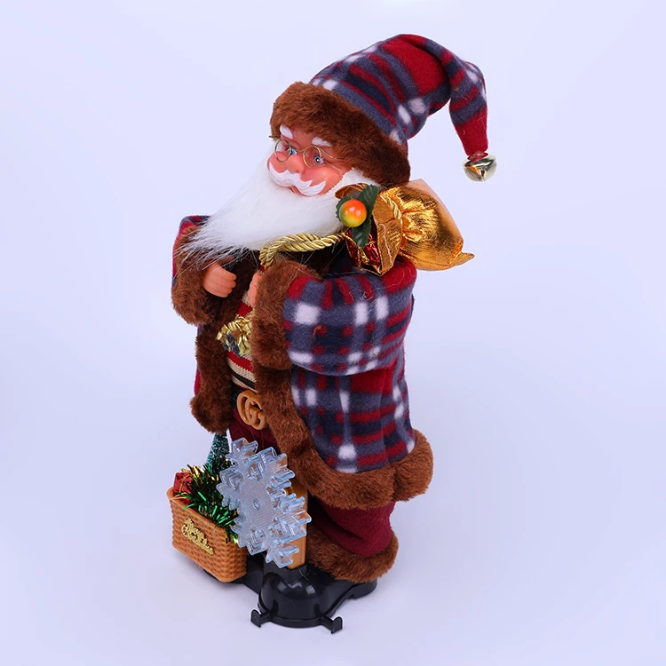 

Best Selling Electric Christmas Gift Toys Santa Toy Wholesale Christmas Decorations