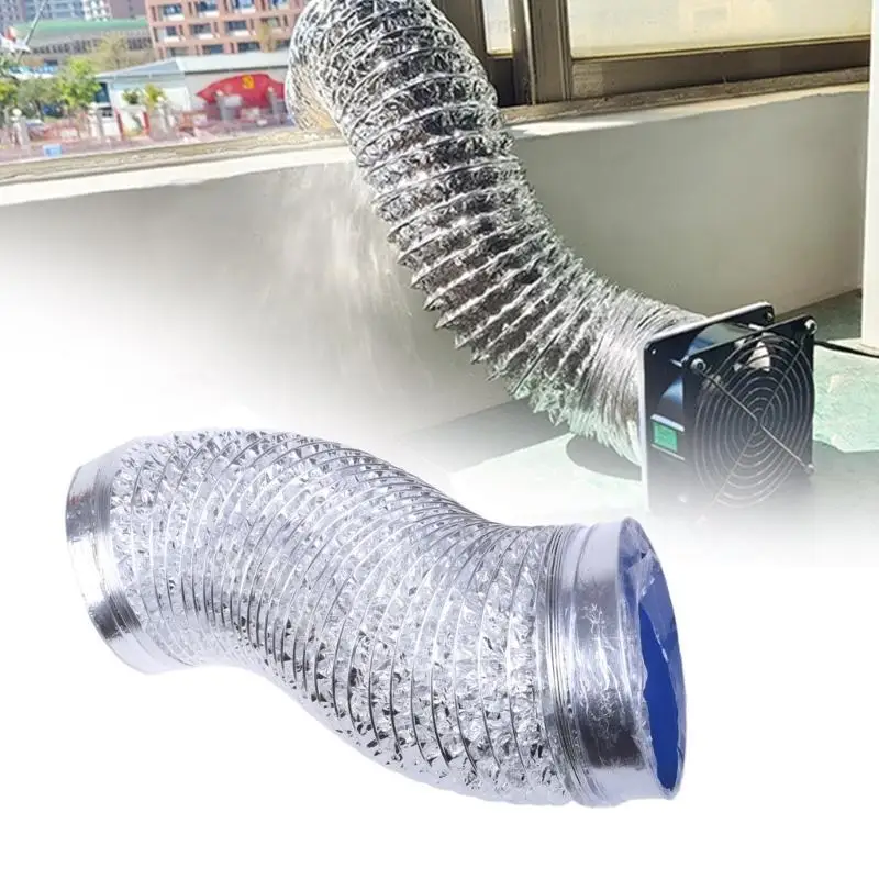 

652F 6Inch Aluminum Hose Dryer Vent Tube Dryer Duct Exhaust Duct Vent