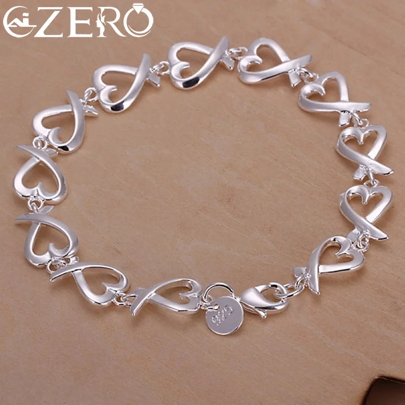 

925 Silver Bracelets for Women Wedding Lady Cute Noble Pretty Jewelry Fashion Nice Chain Hot Gifts