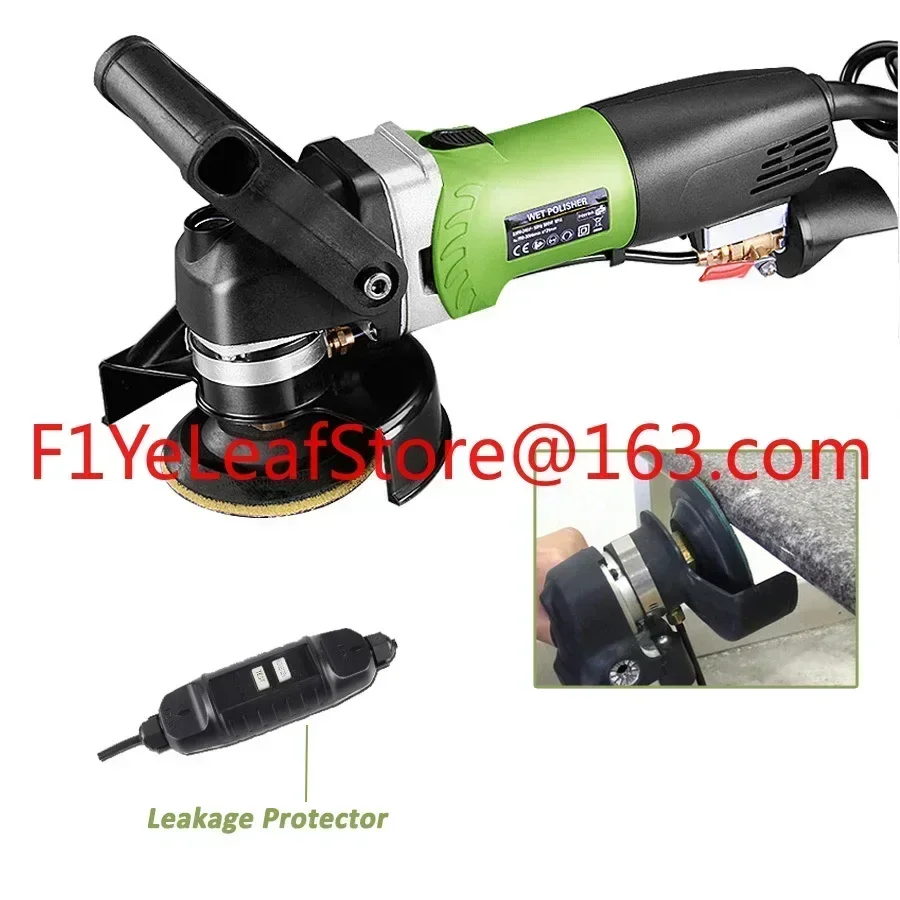 المبيعات الساخنة الملمع الحجري الرطب الكهربائي مع سرعة متغيرة M14 5/8 "-11 #4