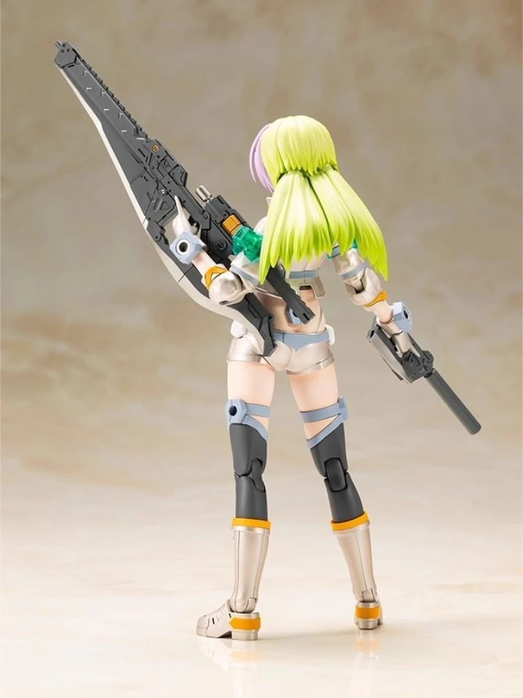 منزل عيد الميلاد ما قبل البيع FAG FG186 Mecha Girl Mecha Girl، القيادة الذئب تسعة الزمرد، نموذج مجمع، دمية متحركة #4