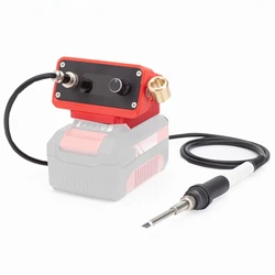 T12  18v Solder Station Cordless Soldering  For Ozito 18V  power X Change Battery  Portable Soldering Iron (No Battery)