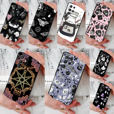 Witchy Goth Magic Phone Cover Case for Samsung Galaxy S26 Ultra S20 FE Note 10 S24 S23 S21 S25 Plus S22