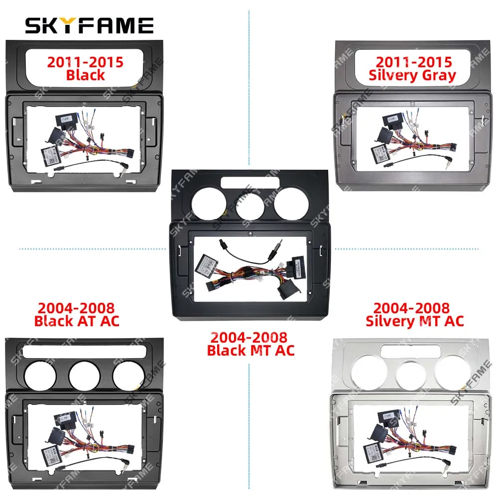 SKYFAME إطار السيارة فآسيا محول أندرويد راديو داش تركيب لوحة عدة لفولكس واجن توران