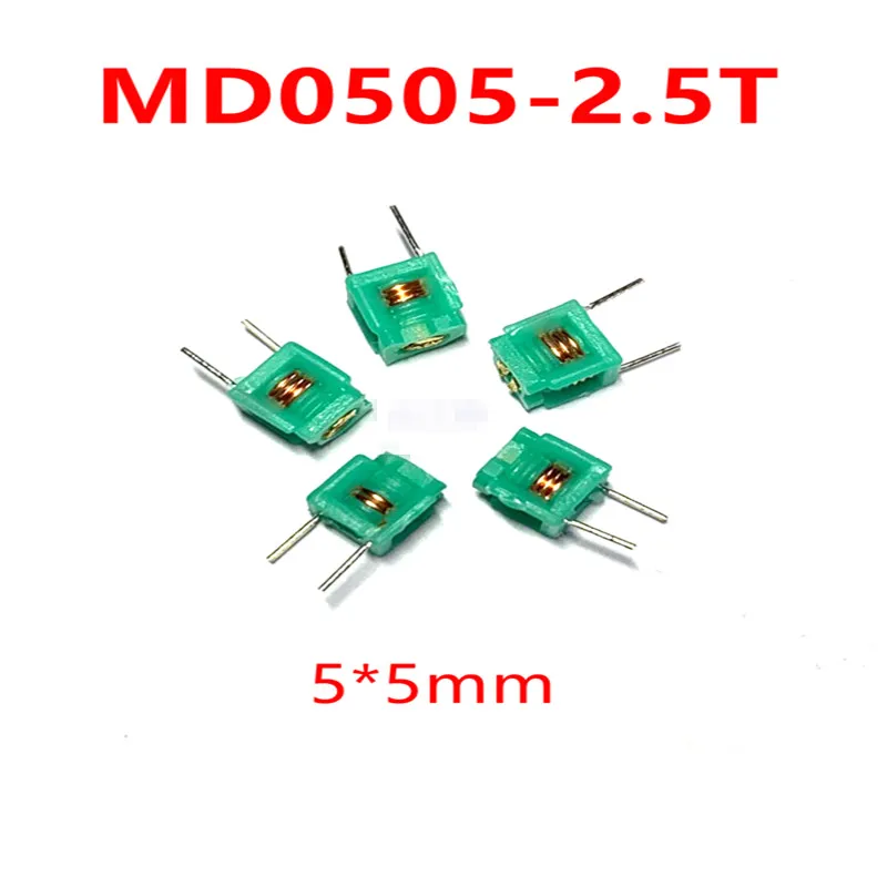 100 Stück variable Induktoren-Sortiment, Spule einstellbar, 1,5 T-5,5 T