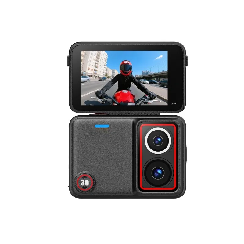 SJ30 day and night dual lens 8K6K super long battery life touch screen flip vertical shot anti-shake pre-recording
