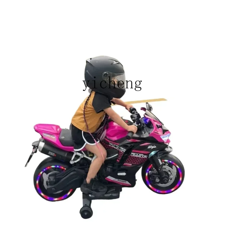 Oversized Children's Electric Motor off-Road Baby Two-Wheel Motorcycle