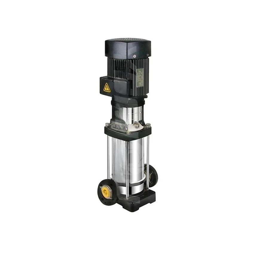 Vertical Multistage Centrifugal Water Booster Pump Electric Stainless Steel Centrifugal Pump Standard Pump Price Compact Size