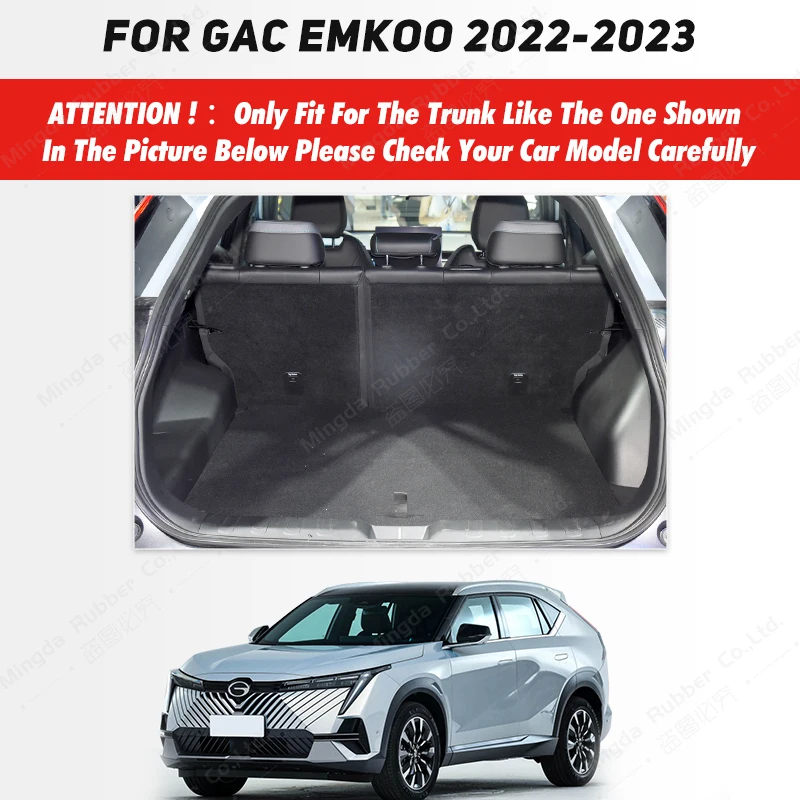 Car Trunk Mat For GAC Trumpchi EMKOO 2022 2023 Custom Car Accessories Auto Interior Decoration