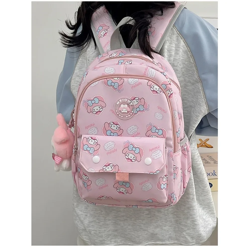 Kulomi elementary school students cute cartoon spine protection wear-resistant backpack elementary school school bag