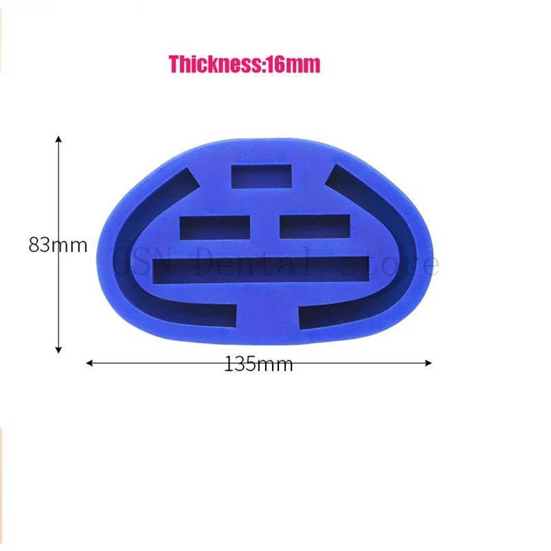 4 Types Dental Silicone Wax Rim Mold Wax Dike Occlusion Rim Model Full Denture Individual Tray Implant Molding Mould