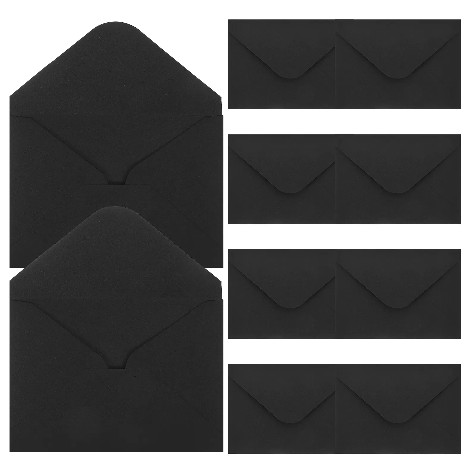 

10Pcs Inner Page Storage Envelopes DIY Notebook Accessories Small Cash Triangular Flap Organizer Office