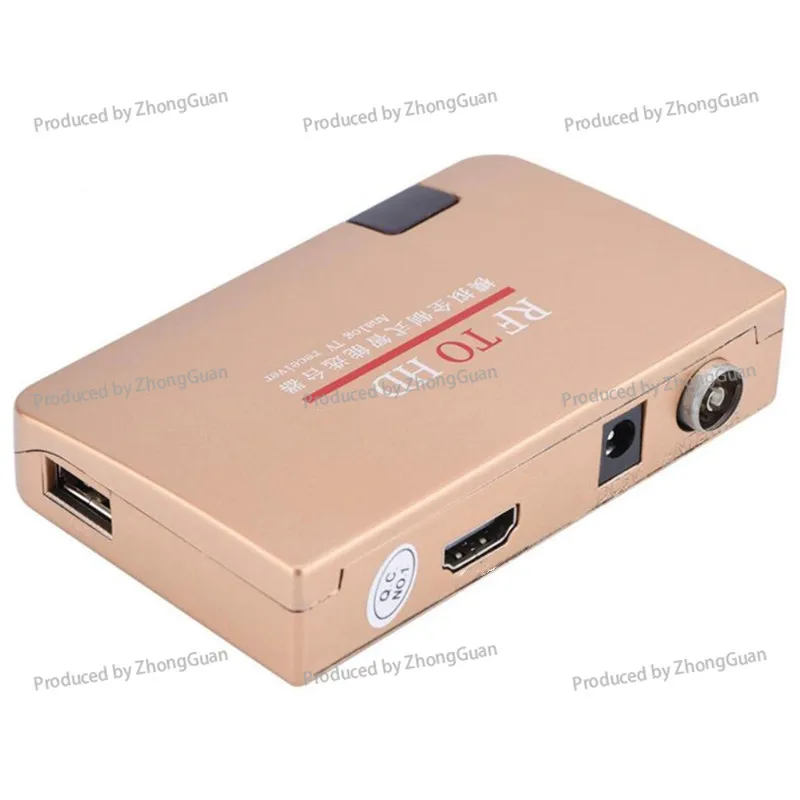 RF To HDMI RF Converter Analog Signal Channel Selector RF To HD Analog TV Receiver