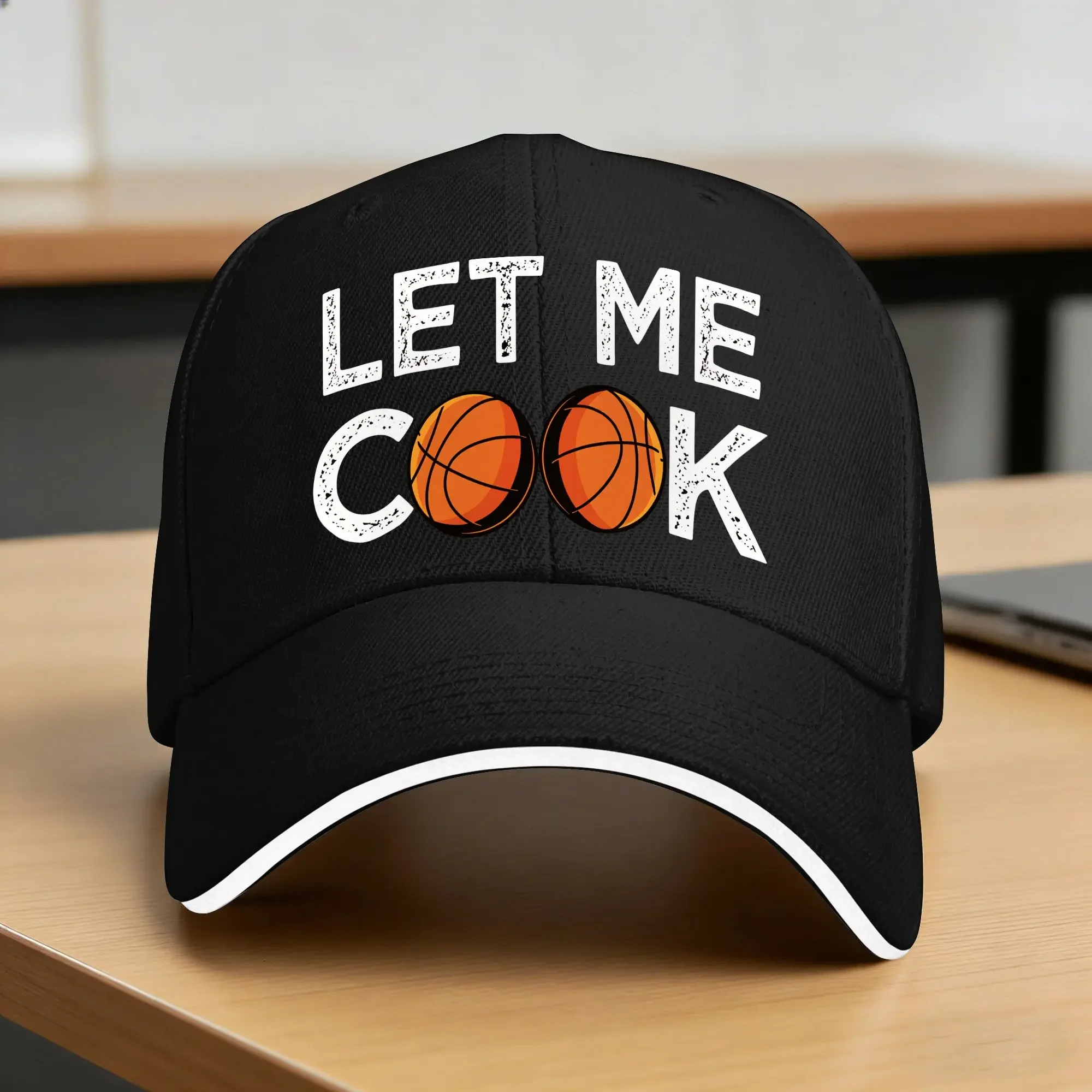 New Let Me Cook Baseball Cap  Summer Casual Hip Hop Hats For Couple Outdoor Gym Sun Baseball Caps
