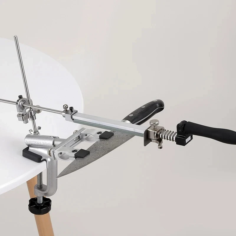 2023 RUIXIN 009 Pro Knife Sharpener Fixed Angle Sharpening Machine System Box Whetstone Diamond Stone Set Full Size Honing Grind