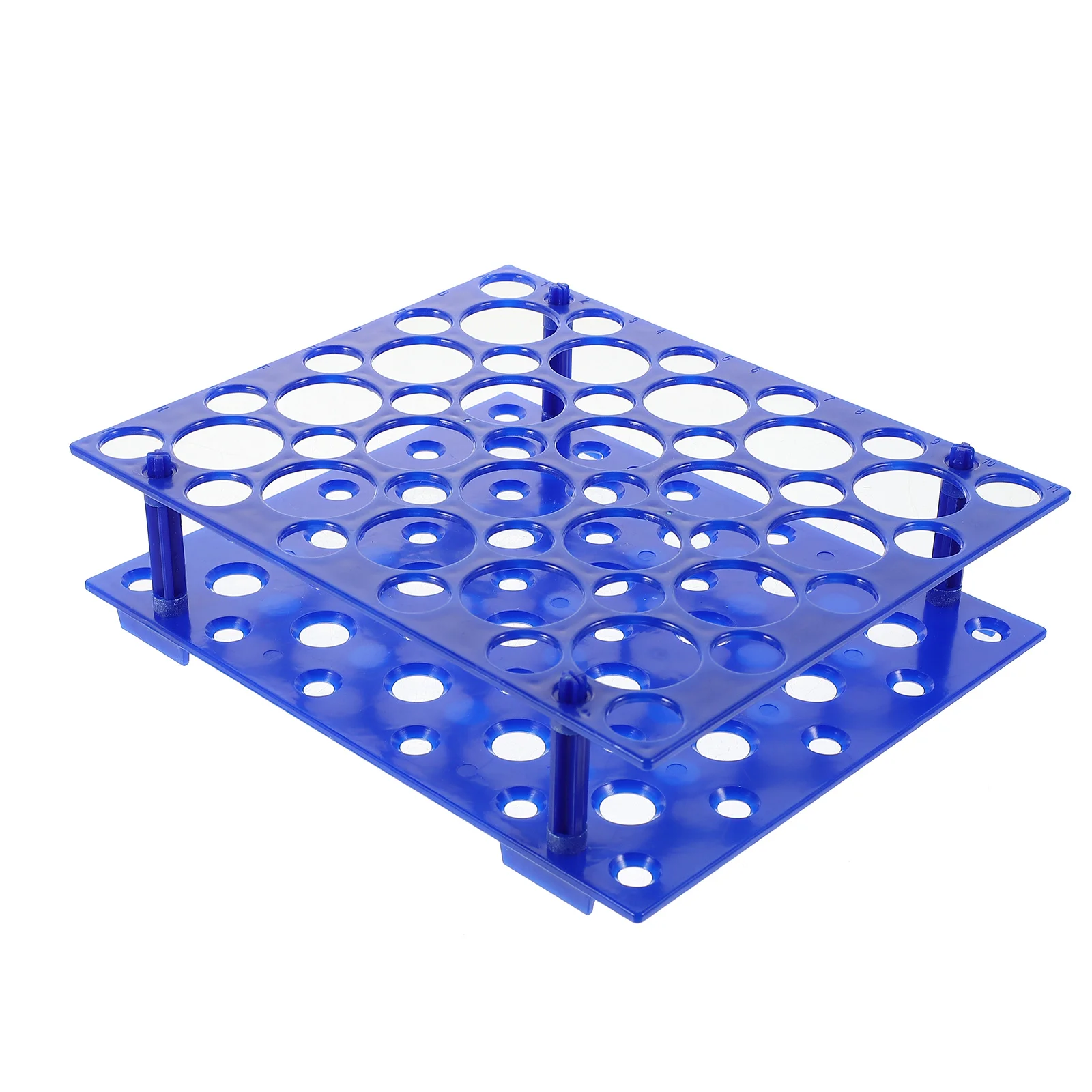 1pc Rohr Rack 15Ml 50Ml Labor Halter Für Reagenzgläser Langlebig Rohr Organizer Rack Labor Ausrüstung stehen