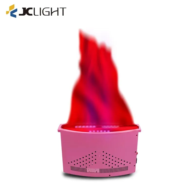 Electronic Silk Flame Brazier Simulated Fire Light Prop for DJ Halloween Festival Stage Atmosphere Decoration Effect Gear