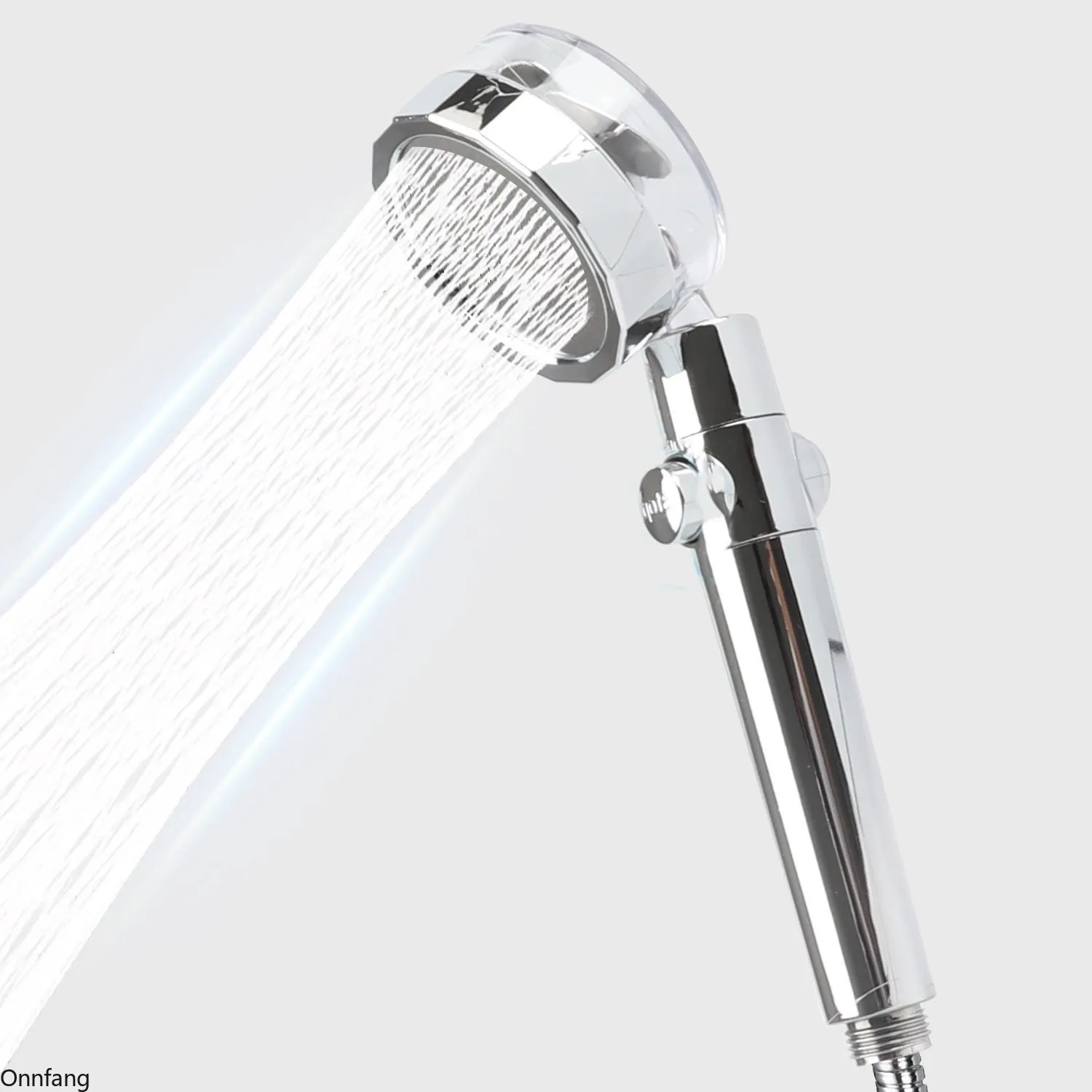 Áp Lực Cao Tắm Tiết Kiệm Nước Đục Lỗ Cánh Quạt Tháp Phong Cách Tắm Thời Trang Tắm Vòi Phụ Kiện Phòng Tắm Vòi Sen