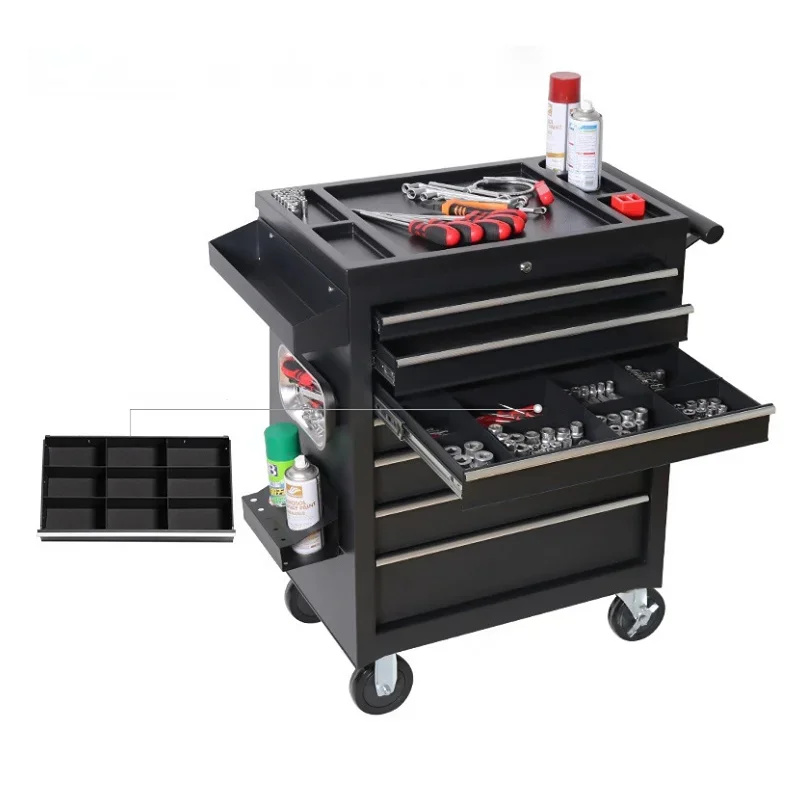 Auto Repair Tool Cart Auto Repair Tool Set Seven Drawer Multi-function Cabinet Tool Box Metal Cabinet Workshop