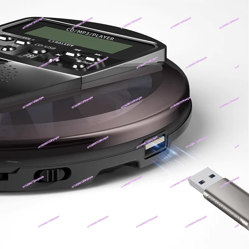 مشغل أقراص مضغوطة بلوتوث محمول Walkman Student English U Disk تكرار تشغيل أقراص مضغوطة MP3 #4