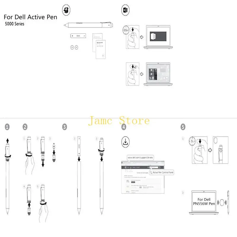 LX0B High Sensitivity Writing Pen 4096 Pressure Level Pen for Latitu
