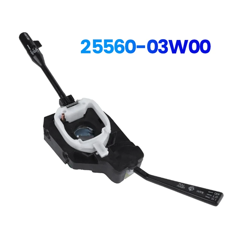 

25560-03W00 Автомобильный переключатель указателя поворота, рулевая колонка, детали, компонент для Nissan 720 1980-1982, переключатель фар
