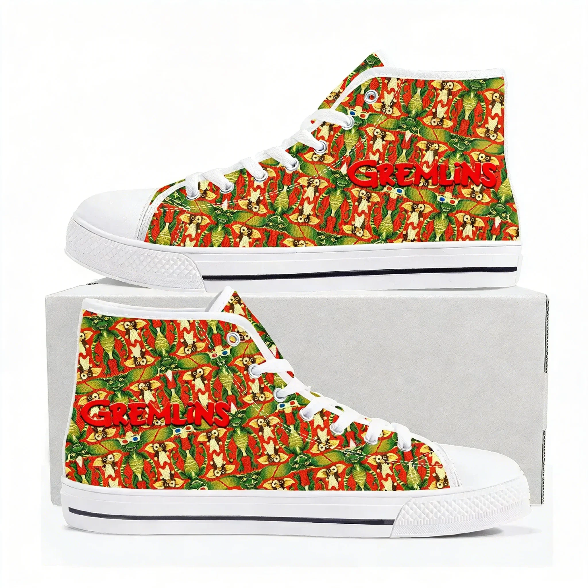 

Gremlins Cartoon Anime High Top High Quality Sneakers Mens Womens Teenager Canvas Sneaker Custom Made Shoes Customize DIY Shoe