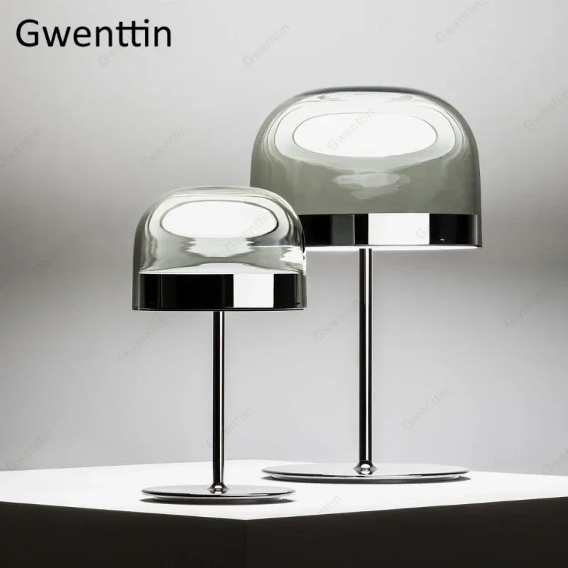 Imagem -02 - Mushroom Standing Desk Light para o Quarto Modern Luxury Table Lamp Luminárias Led de Cabeceira Nordic Home Decor