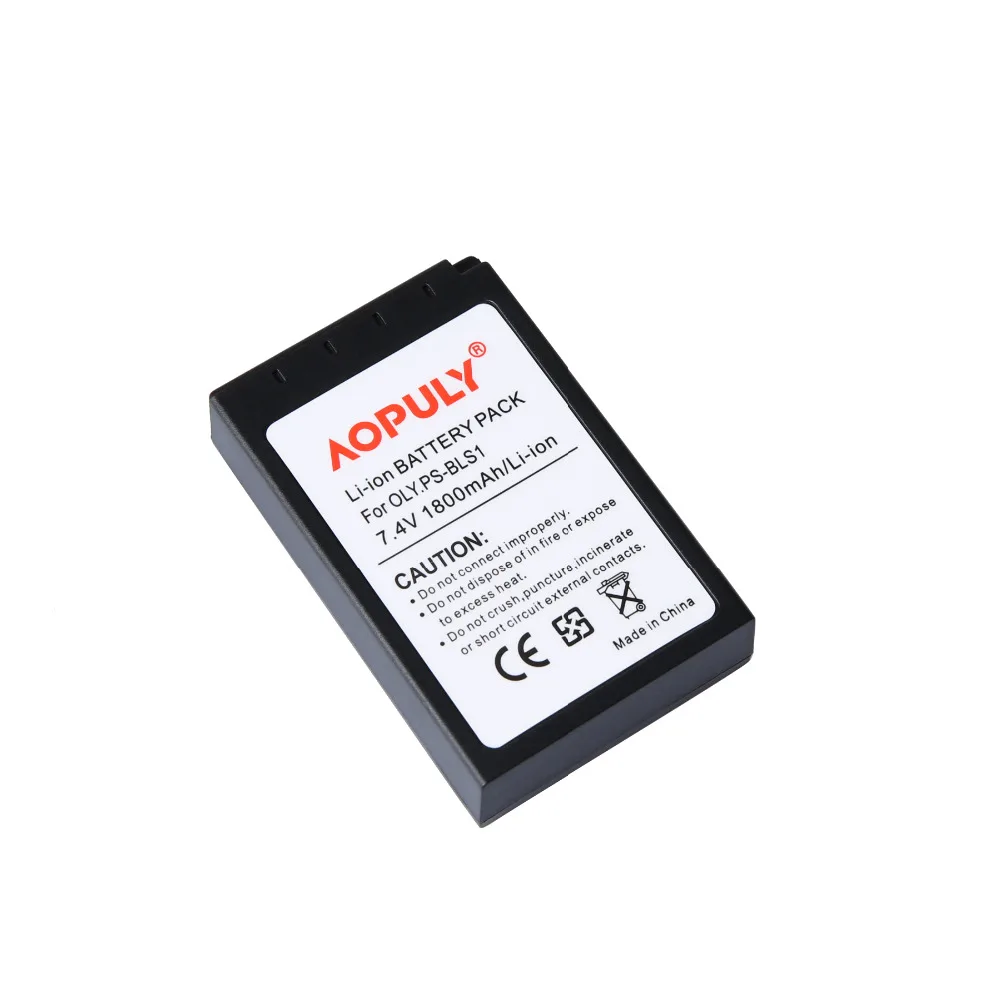 

5*1800 мАч PS-BLS1 PS BLS1 PSBLS1 Аккумуляторная батарея для Olympus PEN E-PL1 E-PM1 EP3 EPL3 Evolt E-420 E-620 E-450 E-400 E-410