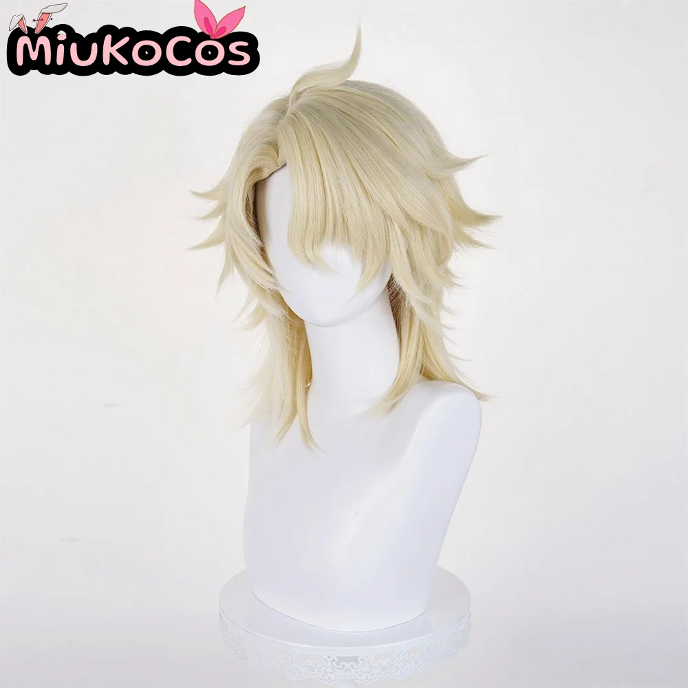 IN STOCK Varka Cosplay Wig MiukoCosplay Game Genshin Impact Cosplay