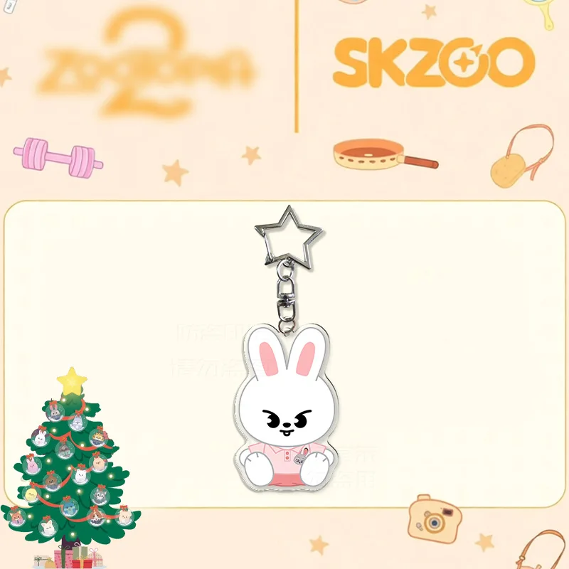 SKZOO STRAY KIDS × Zootopia 2 Collaboration Acrylic Keychain Merchandise Christmas Gift