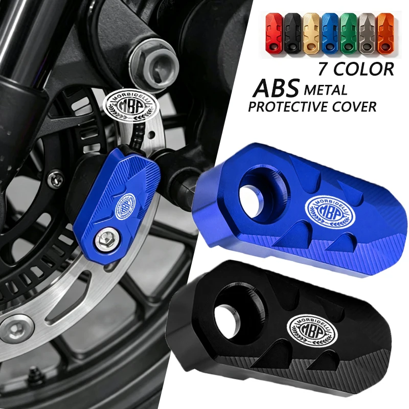 For Morbidelli T 1002 VX 2025 C1002V T250X Pro T1002VX  Motorcycle Front Rear Wheel ABS Sensor Protection Guard Cover