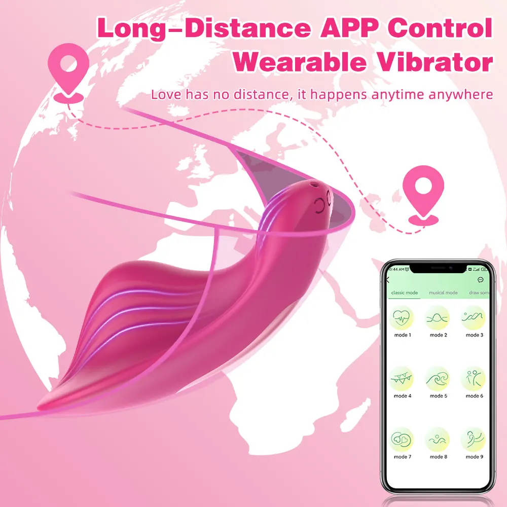 Приложение носимый вибратор для женщин Bluetooth управление яйцо стимулятор клитора магнитная одежда вибрирующий женский мастурбатор секс-игрушки для взрослых
