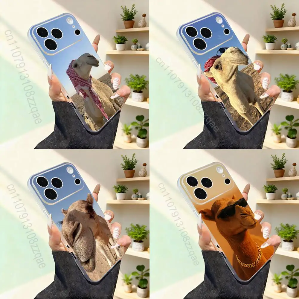 

FUNNY Camel Cute For iPhone 11,12,13,14,15,16,17,Pro,Max,Plus,Mini,SE4,E Phone Case With Magsafe Wireless