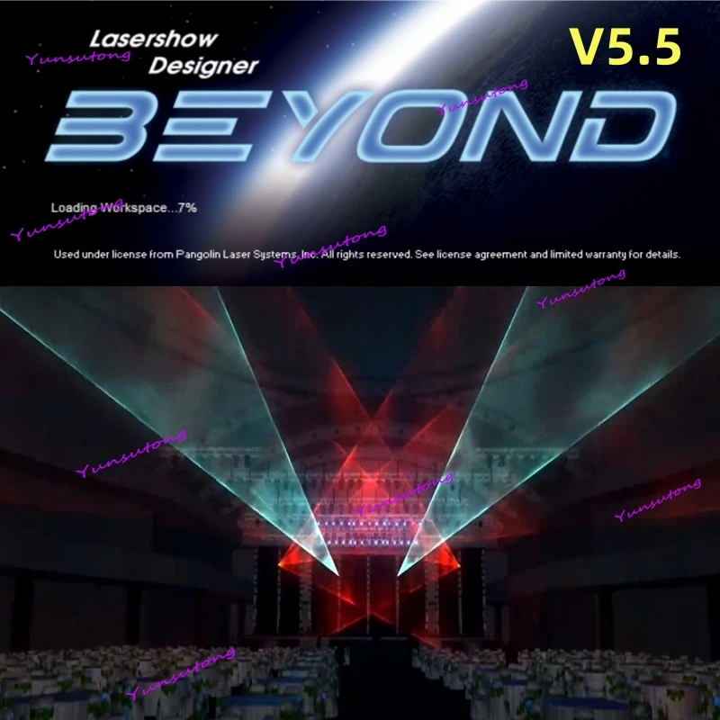 

Professional 3D Visualization Dongle for Laser Show Editing - Compatible with Beyond 5.5 for Stunning Visuals