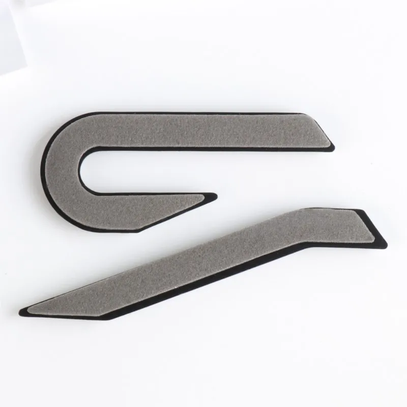 1Pcs Car Styling New R Logo Side Body Fender Rear Trunk ABS Sticker Auto Accessories For Volkswagen VW Golf MK6 Polo Jetta Caddy