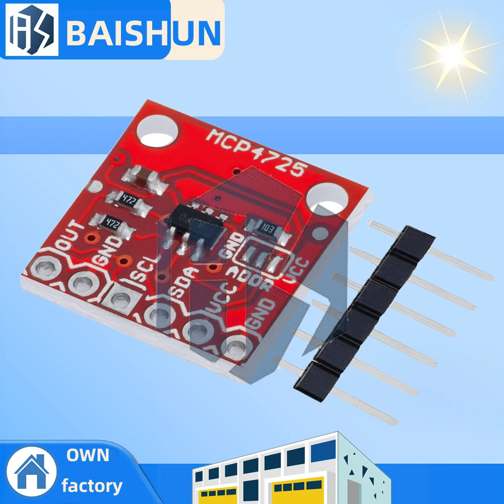 MCP4725 I2C Dac Bre…