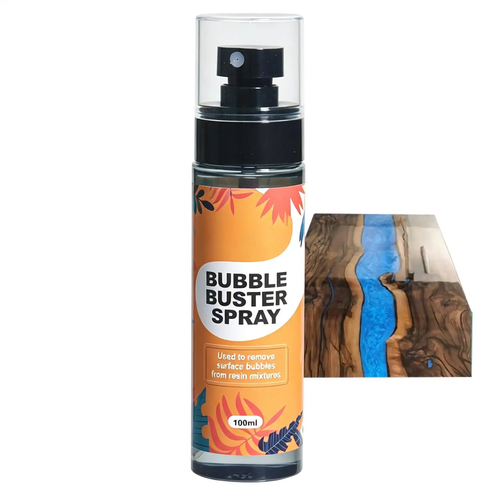 100ml Resin Deaerating Agent Defoamer for Remove Bubbles Multifunctional DIY Artistic Effects of Resin Painting