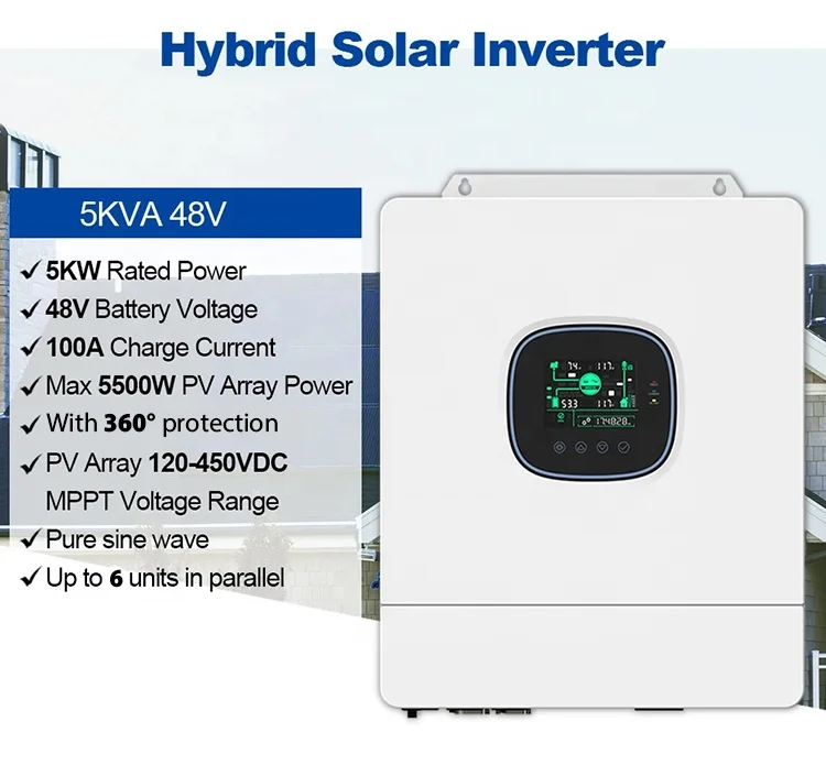 8KW 10KW  Pure Sine Wave Solar Power System Off-Grid Power Solutions Solar Inverter For Reliable Power Conversion