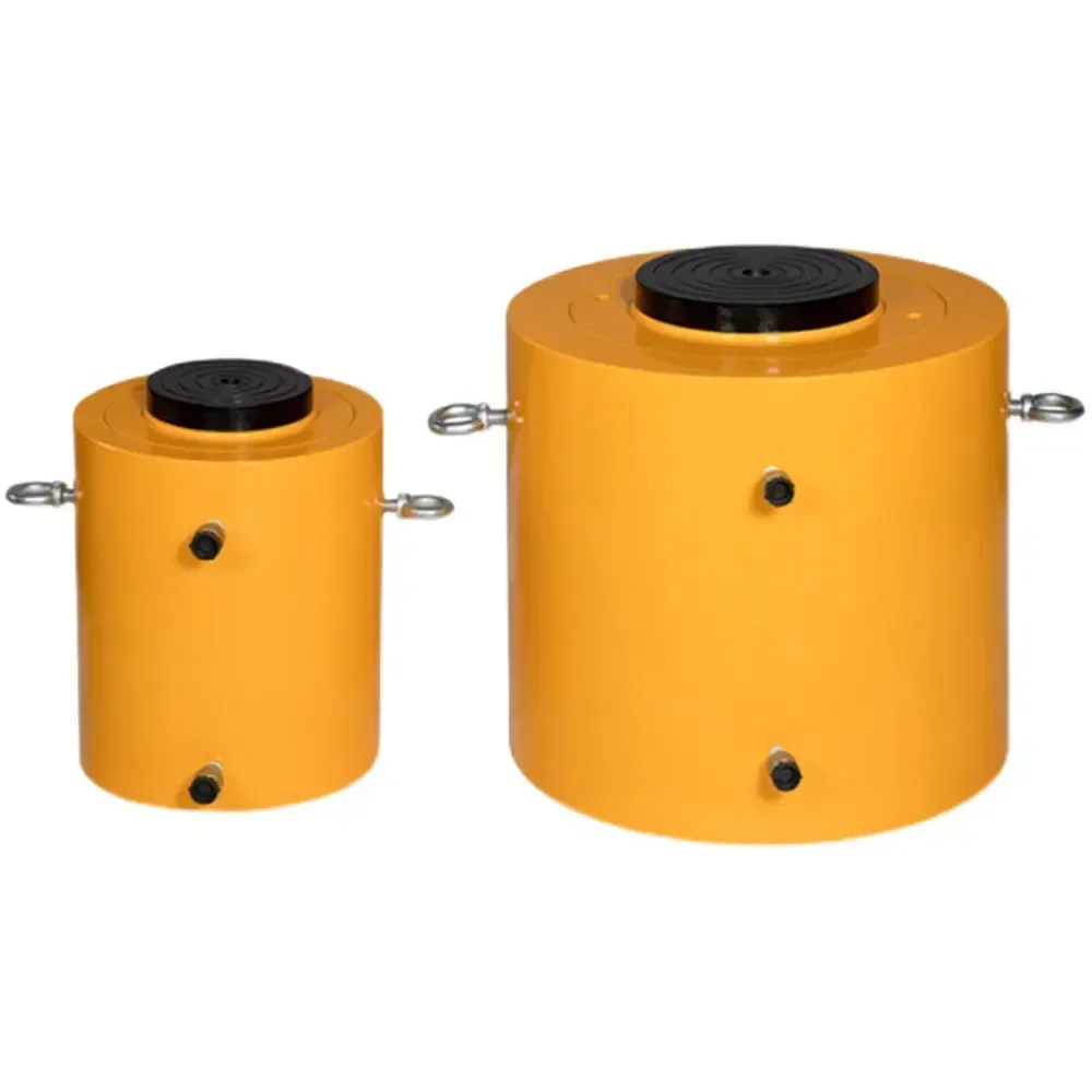 Alat Perbaikan Otomatis Hidrolik Jack Elektro-hidraulik Baru Pompa Oli Sinkron Silinder Oli Terpisah 50 Ton - Tak 100Mm Tanpa Pompa