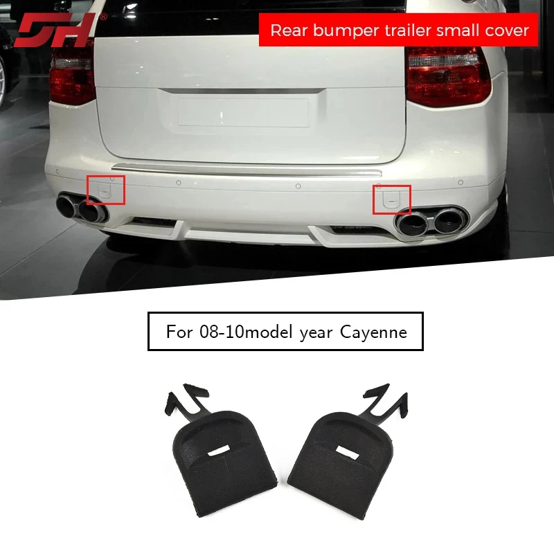 

Car rear bumper trailer cover suitable for Porsche Cayenne 2008-2010 95550545010 95550549010
