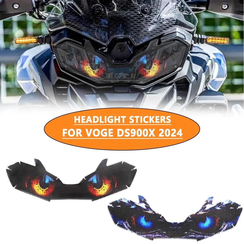 

Для Voge DS900X DSX900 900DSX 900 DSX 2024 мотоциклетная защитная наклейка для фар водостойкая устойчивая к царапинам наклейка на фару