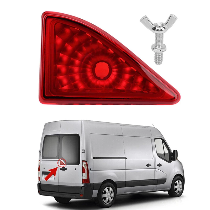 Rear Central Brake Light Lamp Len Housing Red #2654000Q0C For Vauxhall Opel Movano B Renault Master MK3 Nissan NV400 2010-2021