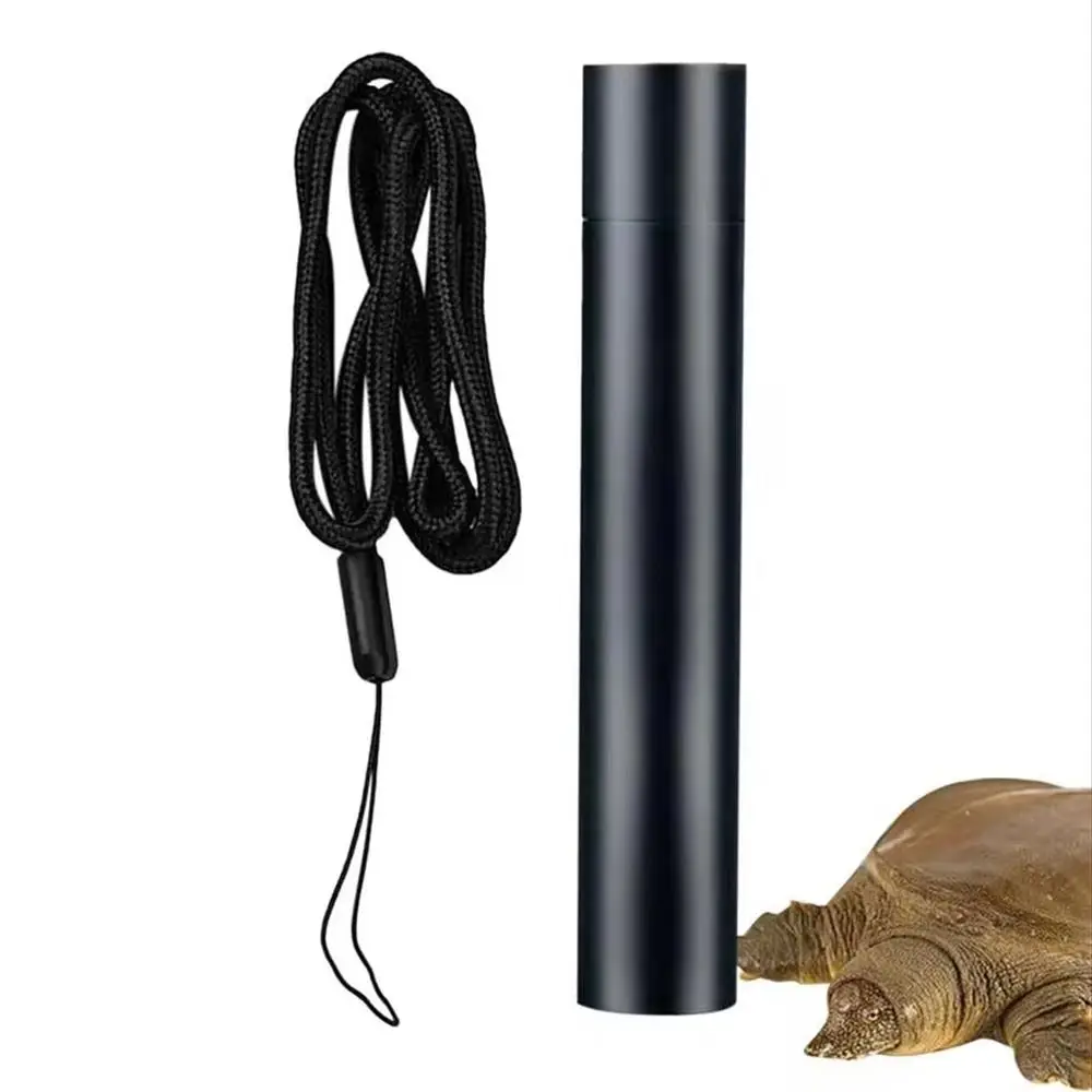 

Professional Loud Sound Turtle Whistle Plastic Black Fishermen's Aids Whistle Portable Durable Camping Whistle Outdoor